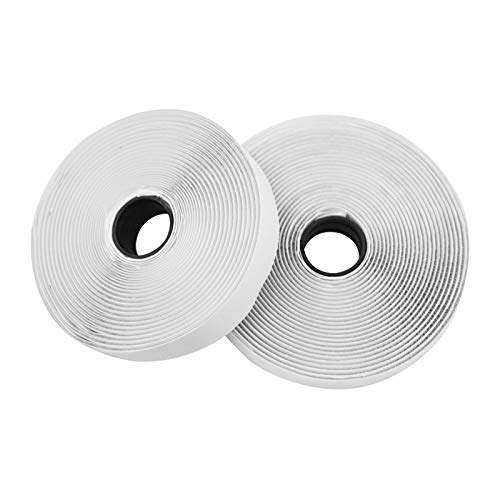 Arlent Adhesive Hook and Loop Tape,Heavy Duty Self Adhesive Sticky Hook Loop Tape Fastener Sticky Tape 20mm x 5m (White)