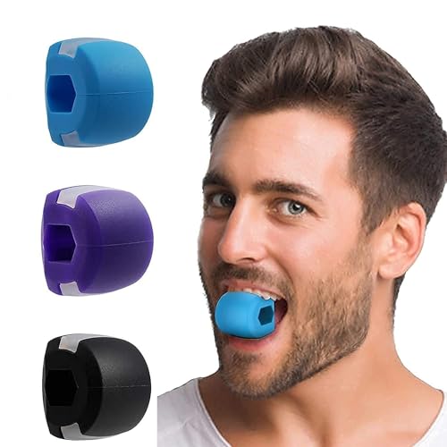 Image of Oblivion (Pack Of 5) Jawline Exerciser | Jaw, Face, and Neck Exerciser, Slim and Tone Your Face, Jaw Exerciser for Men & Women, Neck Toning, Facial Exerciser (Multi -Color)