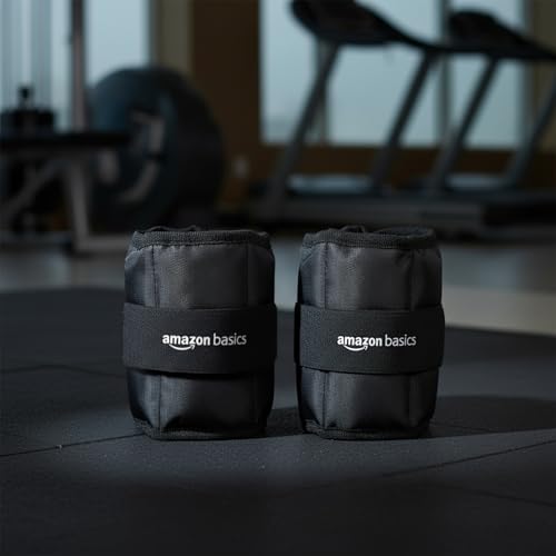 Amazon Basics Canvas Ankle Weight, 0.5 Kg, Set of 2
