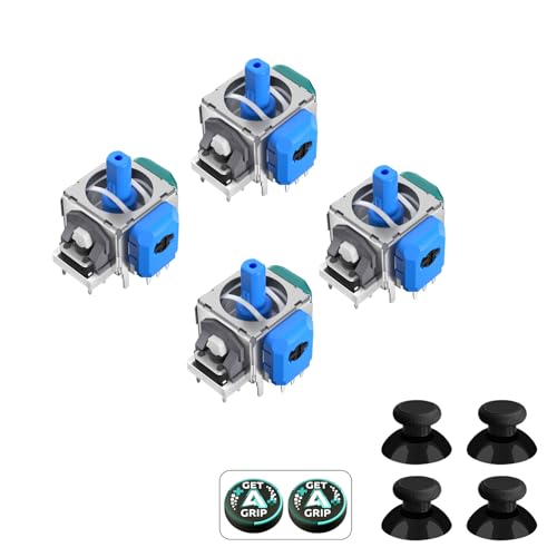 AKNES HallPi V6 TMR Elektromagnetischer Joystick Ersatz für Xbox Series X/S Controller, Anti-Drift Stick Reparatur Zubehör für Xbox Series X/S Controller - 2 Paare