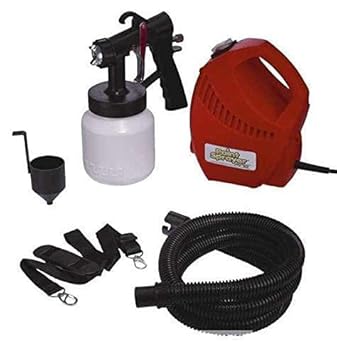 TONSYL Electric Portable Spray Painting Machine Set Plastic 650W Blue Paint Sprayer Gun Ultimate Elite Light weight and Handy | House hold and Professional use Spraying Machine -Fast Air Painting Tool