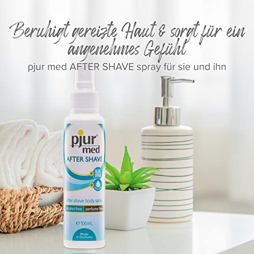 pjur med After Shave Pflegespray für Männer und Frauen