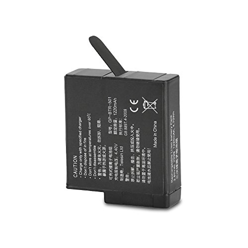Telesin Power batteria di ricambio per GoPro HERO5...