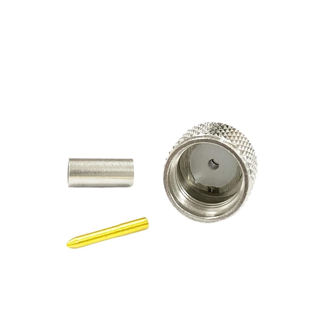 Bcomfy Men's Type9 1Pc Uhf Pl259 So239 Fe Jack Rf Coax Connector For Rg316 Rg174 Rg58 Cable Welding Terminal New(Type9)