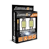 Autolizer 36mm 6418 LED Light Bulb 27-SMD Bright White 3014 Chipsets 12V - C5W 6418, 6418LL, 6461, 6