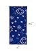 Liberty21 Eye Pillow for Yoga, Meditation, Cold or Hot Therapy. Eye Pads for Relaxing Warmth, Cooling Relief. Relieve Puffy or Dry Eyes. (Blue)
