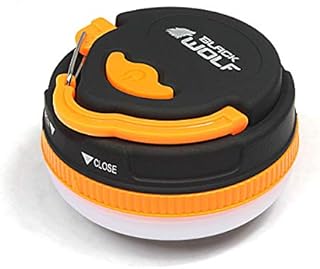 BLACKWOLF(ブラックウルフ) マルチLEDランタン 明るさ180ルーメン ランタイム約20時間 単4電池 eneloop対応