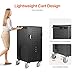 VEVOR Laptop Cart, 20 Device Mobile Charging Cart, Up to 15.6 in Screen Size, Office and Classroom Mobile Charging Cart, for Chromebook, Tablet and Laptop
