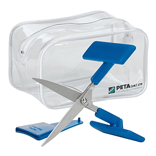 Peta Easi-Grip Push Down Table Top Scissor (75mm Pointed)