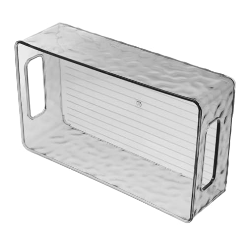 Vaguelly Caja De Almacenamiento Contenedores De Almacenamiento Con Tapas Refrigerador Refrigerador Organizador De Refrigerios Organizador De Botellas Para Gabinete Almacenamiento De