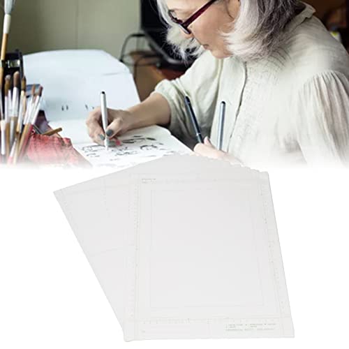B4 Manga Manuscript Paper, 30 Sheets Glossy Art Paper for Comic Production & Drawing by Fdit - Image 4