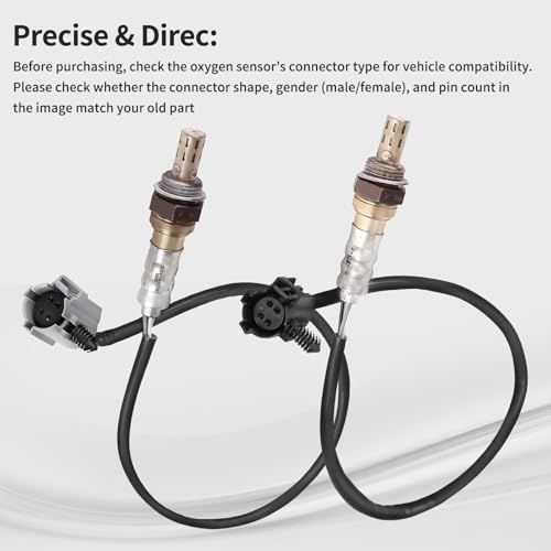 Sensor de Oxígeno O2 para Jeep y Dodge 2 Piezas miniatura 2