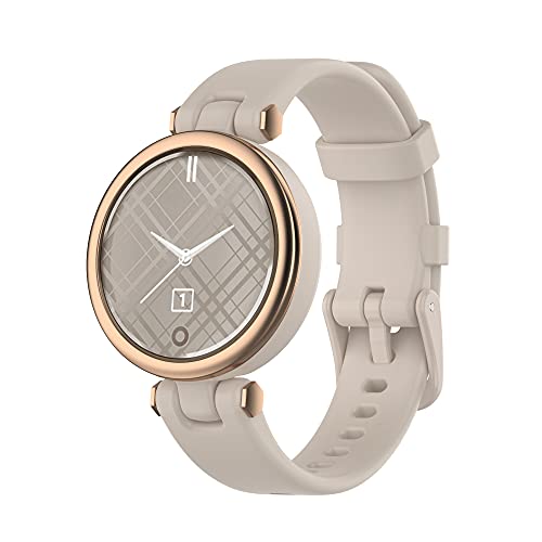 Giaogor Strap Compatible with Garmin Lily, Sport Silicone Classic Replacement Watch Strap for Garmin Lily Smartwatch