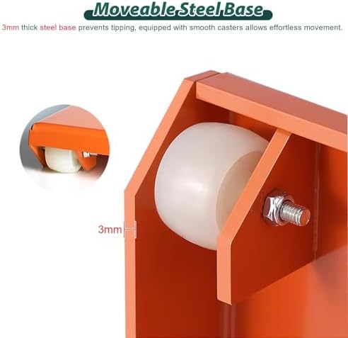 High Jump Standards Stand Tester, Moveable Track and Field Equipment High Jump, Middle/High School Competition Training High Jump Posts