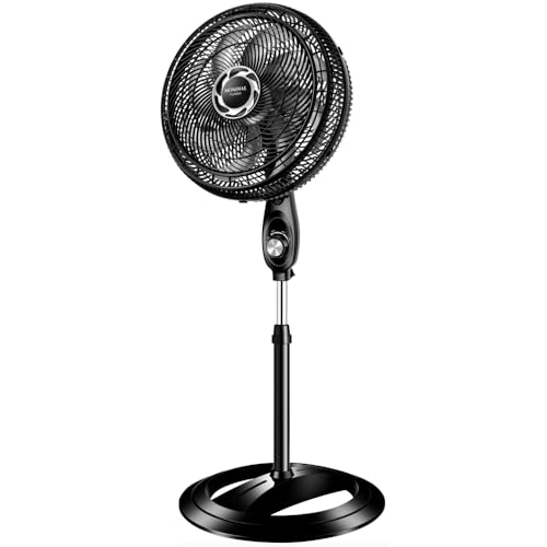 MONDIAL Ventilador de Coluna 40cm Turbo, Preto/Prata, 140W, 220V - NVT-40C-8P-B