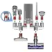 LANMU Reemplazo para accesorios de aspiradora Dyson, convertidor adaptador para Dyson V10,...