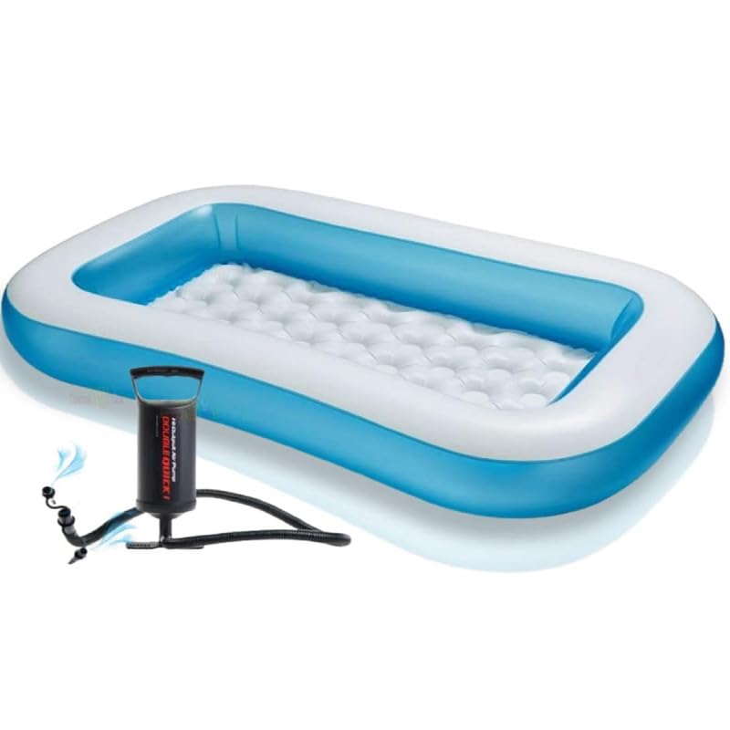 Invite Enterprise 5.5Ft Portable Inflatable & Foldable Kids Swimming Pool With Air Pump Baby Bath Tub Water Pool For Kids And Adults Outdoor&Indoor Kids Bathing Tub (B0D1H8S9WM) Amazon Price History, Amazon Price Tracker