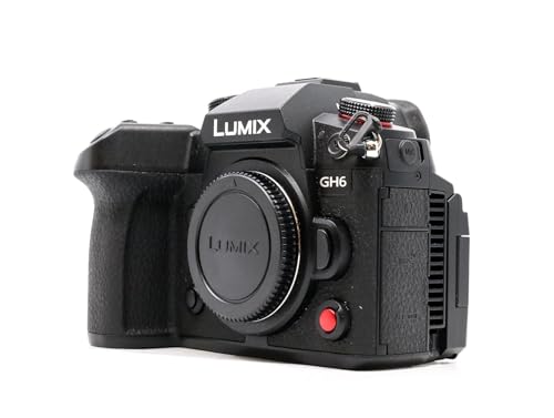 Panasonic Lumix GH6 | Appareil Photo Vidéo Hybride Expert (Capt 4/3 25MP, Vidéo Illimitée, 5.7K 60p / C4K 422 10bit, Apple ProRes, Slow Motion 4K 120p, Tropicalisé) â€“ Version Française