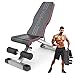 YOLEO Weight Bench, 660LB/300KG Adjustable Foldable Strength Training Bench, Utility Incline Decline Bench for Full Body Workout- Integrated Structure Updated