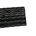 VOWAGH 1 Box Black 1/4 Oz Wheel Weights Stick On Adhesive Tape 12-1/4 oz. Segments 624Pcs Fit for Cars Trucks SUVs Motorcycles