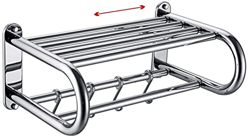 Porte-serviettes extensible de salle de bain pour optimiser les petits espaces - 5