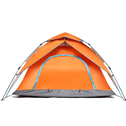 Carpa automática doble puerta para 3-4 personas 220x230x140 cm miniatura 1