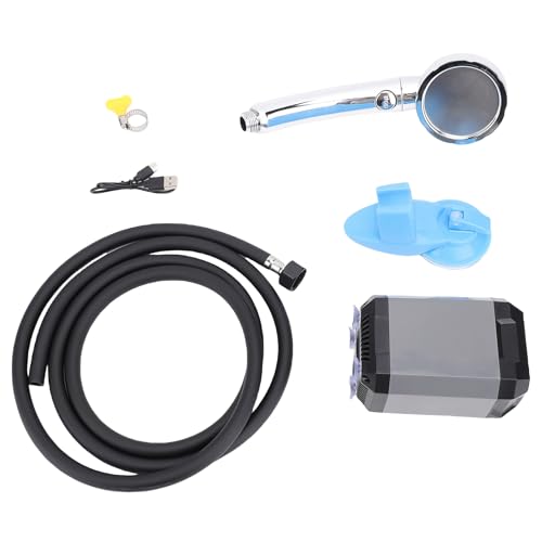 Douche de Camping avec Affichage Numérique et Batterie 5400mAh
