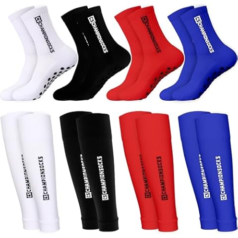 Boyiee Chaussettes de Football et Manchons Cover