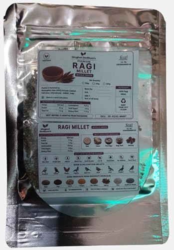 Image of Ghughuti by RastogiNxt Gen's Millet Whole Grains, Vegetarian (100g, 250g, 500g) | Produce of India (Ragi)