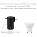 BE-TOOL High Ceiling Universal Portable Light Bulb Changer, Broken Bulb Remover with Eight-Finger Cage for Household Camping Commercial Maintenance (Suction Cup)