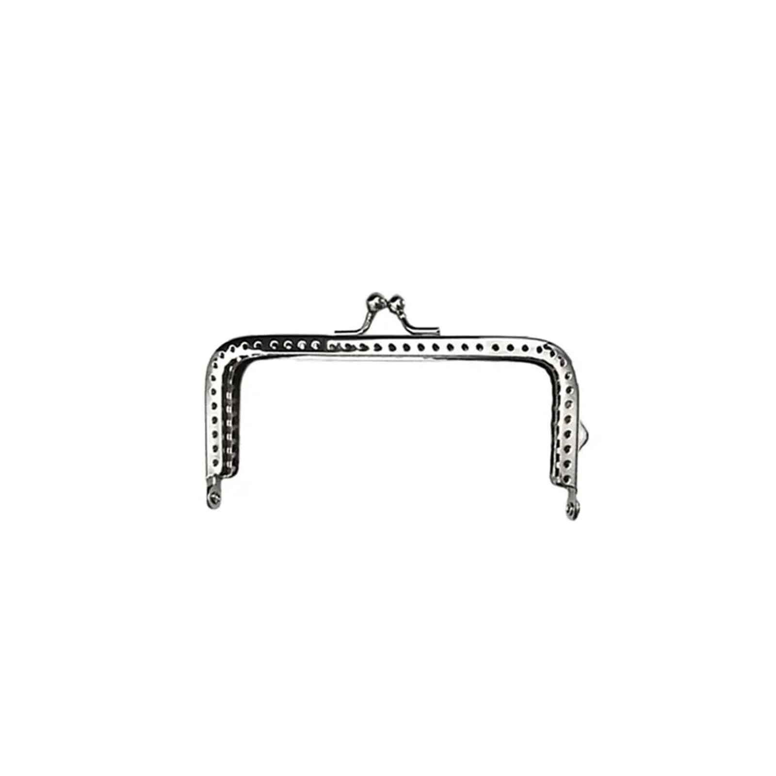 Metal Purse Frames, Metal Purse Frames, Kiss Lock Clasp, 6.5-20cm, DIY Craft(8.5cm-,8.5cm)