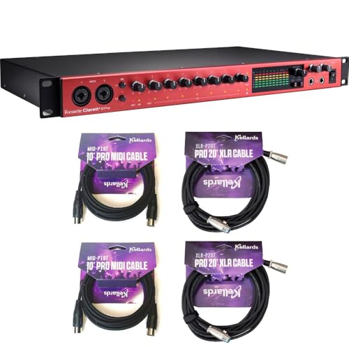 Focusrite Clarett+ 8Pre Rackmount Interface