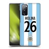 Head Case Designs Officially Licensed Argentina National Football Team Nahuel Molina 2024/25 Player Home Kit 1st Group Hard Back Case Compatible with Samsung Galaxy S20 FE / 5G