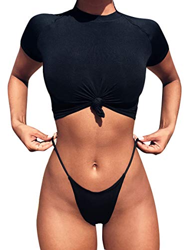 short sleeve swimsuit top