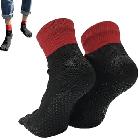 Smilamo Grounding Barefoot Socks, Konjoun Barefoot Socks, Non Slip Breathable Toe Socks (US, Alpha, One Size, Regular, Regular, E) Cover