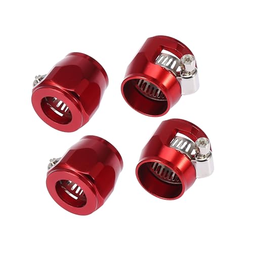 Abrazaderas de tubo de goma flexible AN10 con tornillo para circuitos de agua y aceite