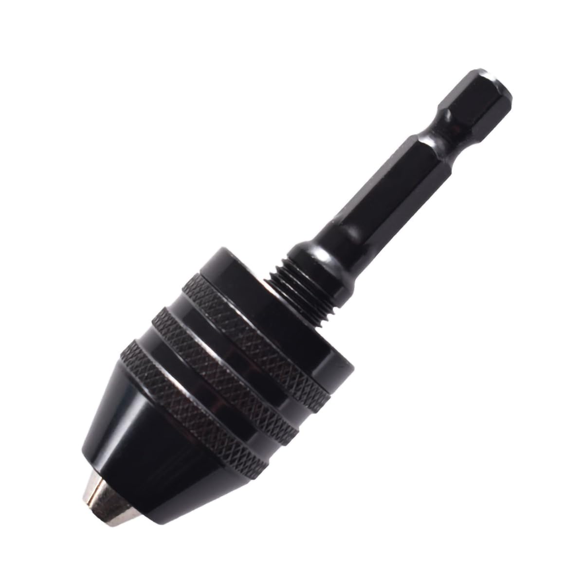3 Jaw Precision Chuck for Rotary Tools | Hex Shank | for Mini Drill Bits & Accessories | Fits Engravers & Grinders