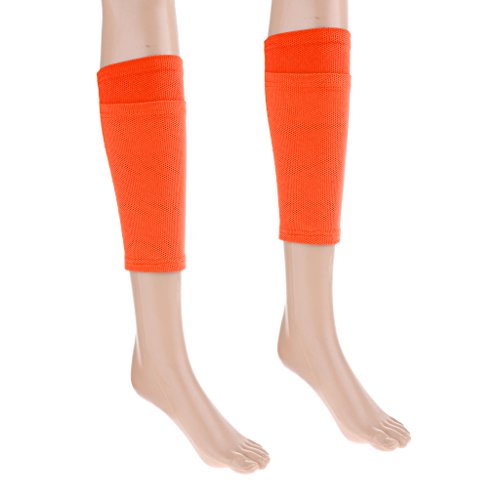 gazechimp 2x Suporte De Bezerro Meias De Compressão De Perna De Alongamento Brace Pads Sport Soccer
