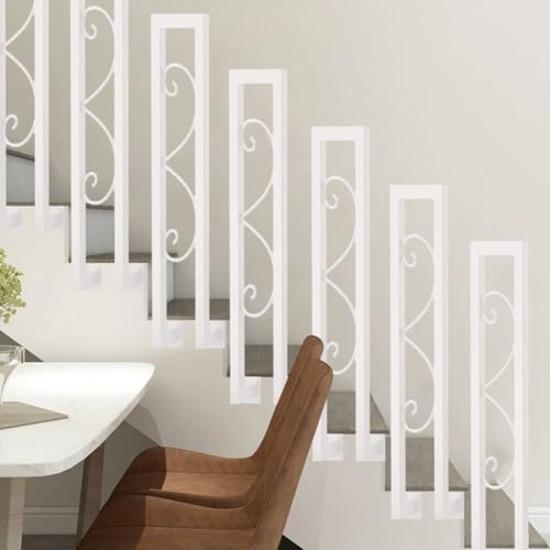 HEFJIAYCIQ ������U���^�肷��A�K�i���ʎ��t���p�肷��x���������͗l�A�|�[�`�A�f�b�L�A�K�[�f���A���t�g�A���B���p�̑����p,White 1,90cm/2.9ft