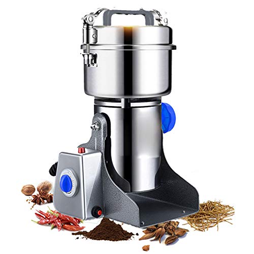 Molinillo de grano eléctrico de alta velocidad de 800G y 220V, molinillo de polvo medicinal eléctrico doméstico tipo columpio, utilizado para arroz de nuez, frijol mungo, semilla de loto, pimienta sec