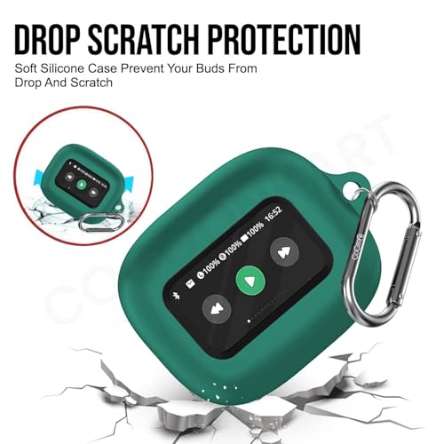 Image of Soft Silicone Case Cover for JBLL Live Beam 3 | Live Flex 3 | Live Buds 3 (Green)