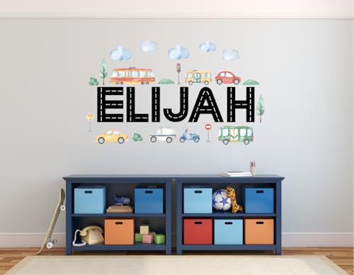 Vinilo Decorativo Vehículos para Pared Infantil miniatura 3