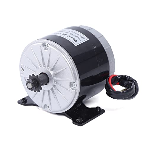 ieLsngai Générateur magnétique permanent, moteur à aimant permanent CC 24 V, turbine éolienne modifiée pour vélo 350 W