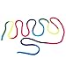 Gymnastics Arts Rope, 2.8m/110inch Rainbow Color Rhythmic Gymnastics Rope Solid Competition Arts Training Rope Nylon Jumping Training Rope for Artistic Exercise Fitness Training Rope