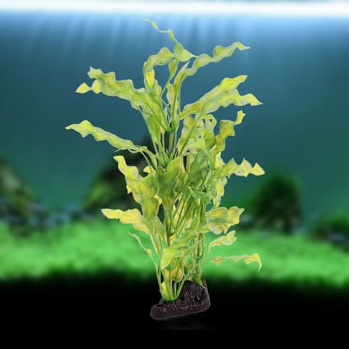 POPETPOP Aquarium Plants - Fish Tank Plant Aquarium Decorations Artificial Kelp Aquatic Plants Plastic Plants for Fish Tank Decorations - Thumbnail 6