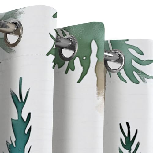 Rideau occultant salon moderne lot de 2 pour une ambiance cocooning hiver