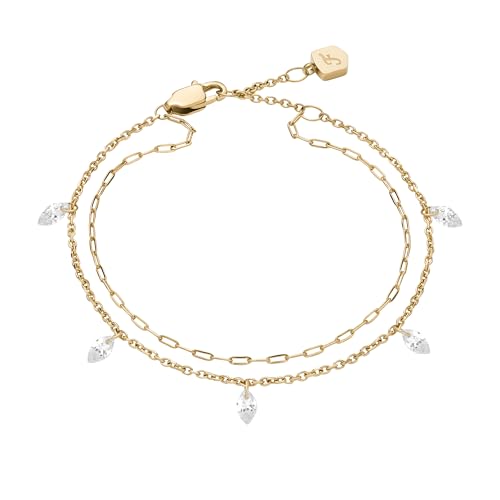 Image of Fossil Women's Stainless Steel Chain Bracelet