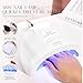 Morovan Poly Gel Nail Kit: 8 PCS Poly Gel Starter Kit With 48W U/V Lamp, DIY At Home Beauty Gifts