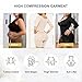 SHAPERX Women's Fajas Colombianas Shapewear Postpartum Tummy Control Arm Slimming Full Body Shaper with Zipper Crotch, SZ7503-Beige-S