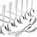 SONGZIMING Demitasse Espresso Spoons, Mini Coffee Spoon, 18/10 Stainless Steel Small Spoons for Dessert, Tea,Set of 8